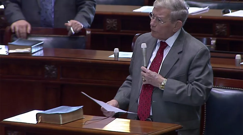 Sen. Hugh Leatherman, R-Florence, in the S.C. Senate.