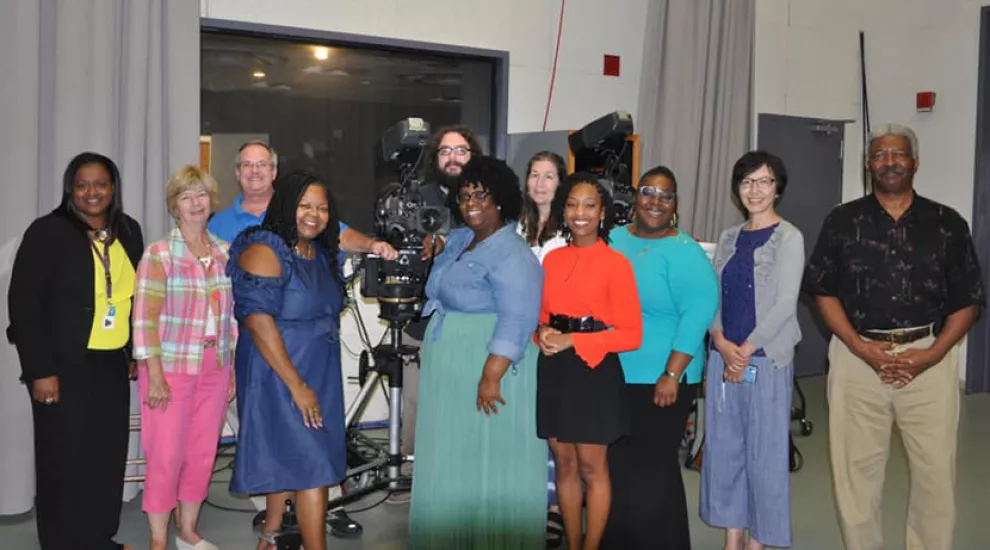 Education and Research Team at Spartanburg ETV station