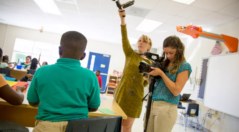 Producers film story of patient in school