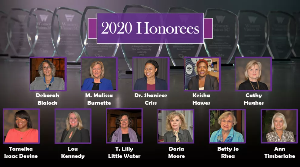 Women Vision SC honorees