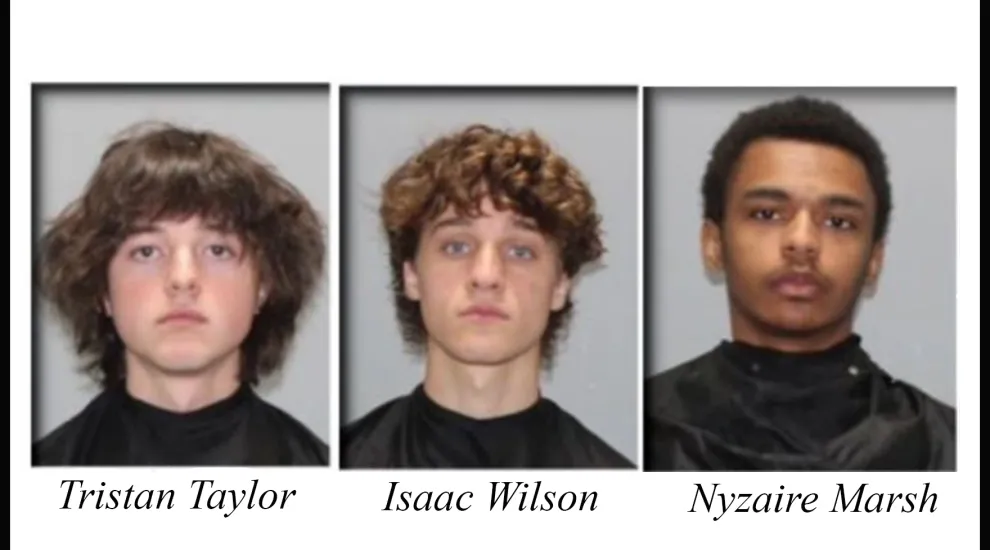 THree men were charged in connection with starting the Table Rock Mountain fire. A fourth suspect, a juvenile, was charged, but not booked.