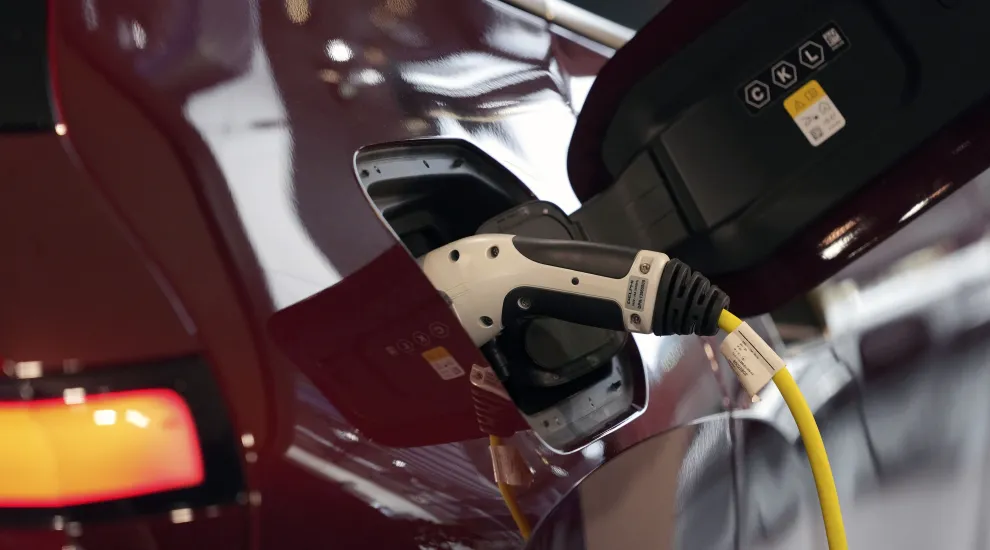 FILE — AESC, an electric car battery maker, said Thursday, June 5, 2025, that the company is hitting pause on construction of the company's $1.6 billion facility in Florence County. The company will make battery cells for BMW's Spartanburg manufacturing plant. (AP Photo/Matthias Schrader)