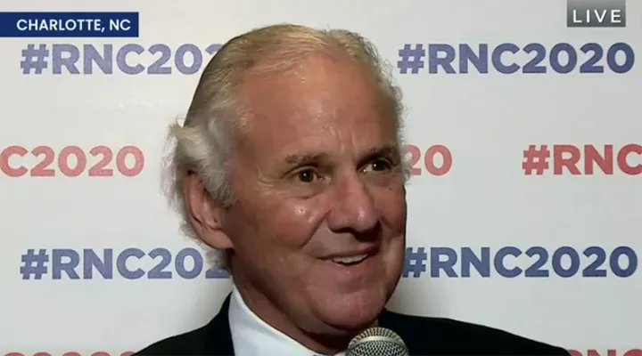 Gov. Henry McMaster cast all 50 delegate votes for President Donald Trump on the first day of the Republican National Convention