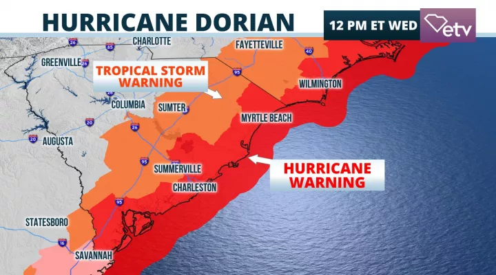 Hurricane Dorian Alerts