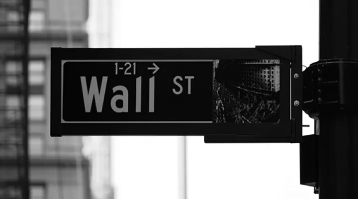 Wall St Sign