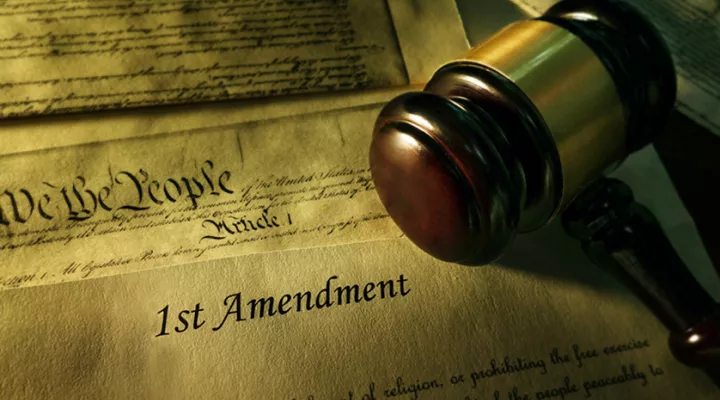 image of the U.S. 1st Amendment
