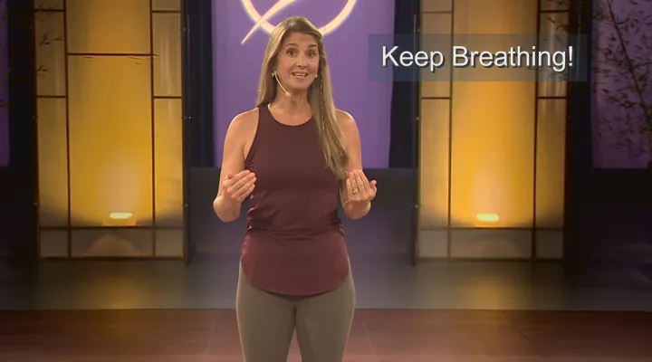 Stacey Millner-Collins talks about Breath During Practice