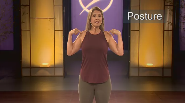 Stacey Millner-Collins talks about good posture