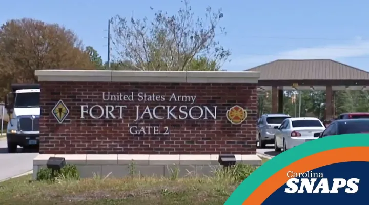 Fort Jackson gate