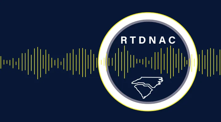 RTDNAC logo with sound waves
