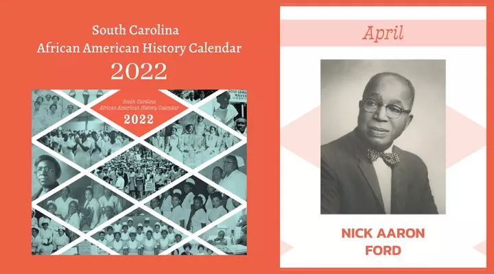 SC African American History Calendar: April 2022 Honoree - Nick Aaron Ford