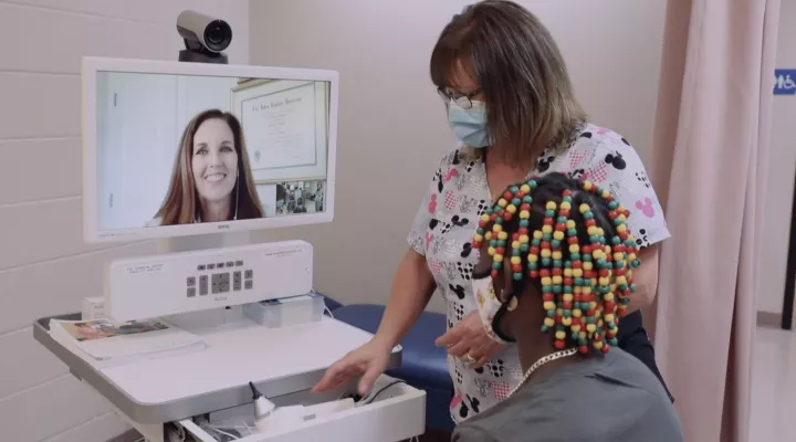 School-based telehealth allows students see a health provider