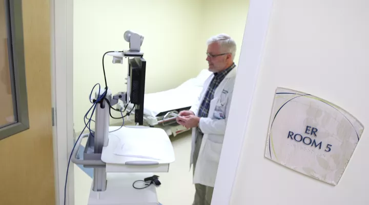 Abbeville Area Medical Center uses telehealth to improve access to care for behavioral health patients.