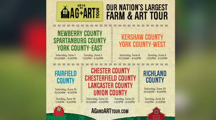 The 2019 South Carolina Ag and Art Tour