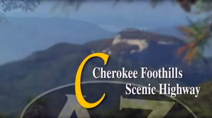 C is for Cherokee Foothills Scenic Highway