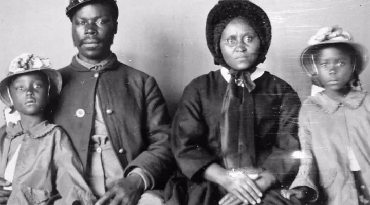 African American family - Reconstruction era