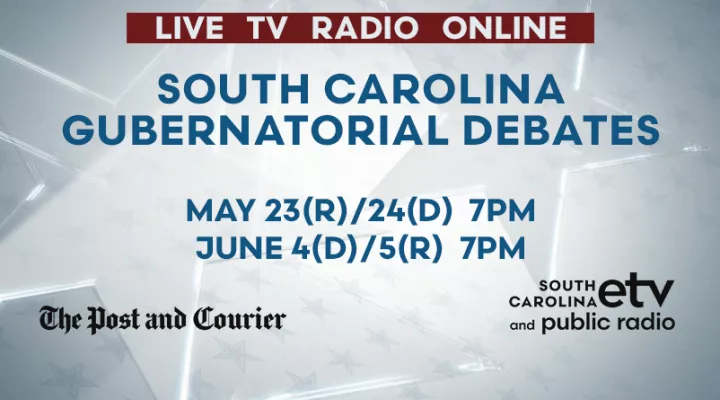 LIVE GUBERNATORIAL DEBATE MAY 23, 24 AT 7PM