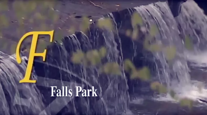F is for Falls Park 