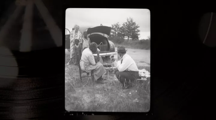 Gullah song trunk recording