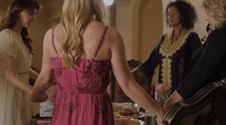 women holding hands