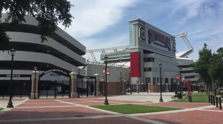 Williams-Brice Stadium is right beside SC ETV