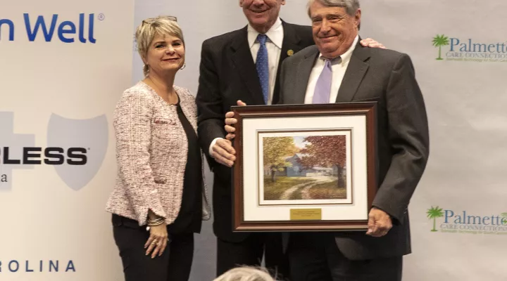 Retired Dept. of Mental Health director John Magill named 2019 Telehealth Champion Award winner.