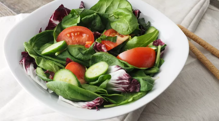 Salad in a bowl 