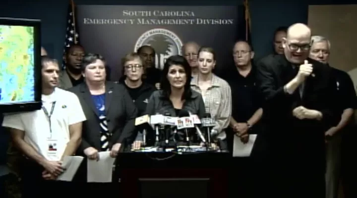 Haley at Press Conference