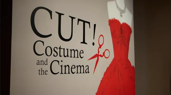 The opening of the gallery for the CUT costume design exhibit
