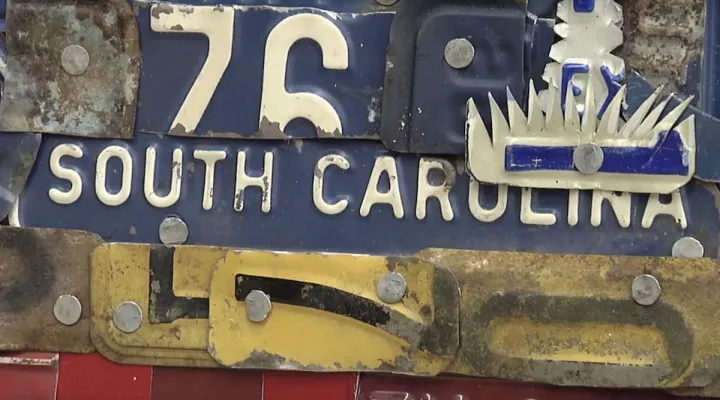 License Plate Art