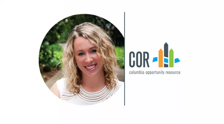 Abigail Zeiler, Director of Communications at Columbia Opportunity Resource (COR)