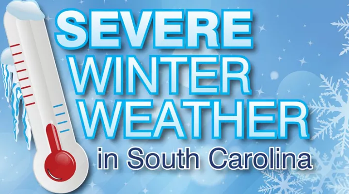 Severe winter weather in South Carolina