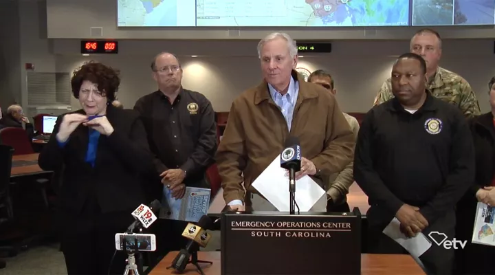 Press Conference on Winter Weather