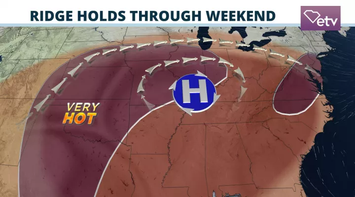 Ridge Holds Through The Weekend