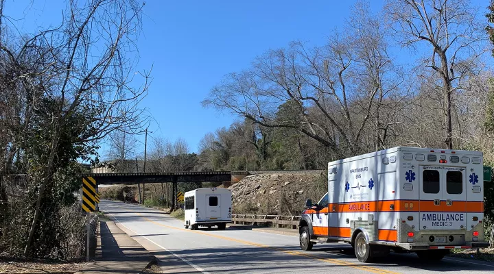 The bridge crossing Lawson's Fork Creek in Spartanburg is one of the spans on SCDOT's radar for potential repair. It's a needed look into an old bridge, but it does leave emergency crews to figure out how to work without using it.