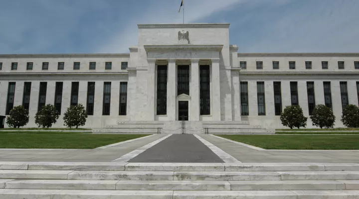 The Federal Reserve headquarters in Washington, D.C.