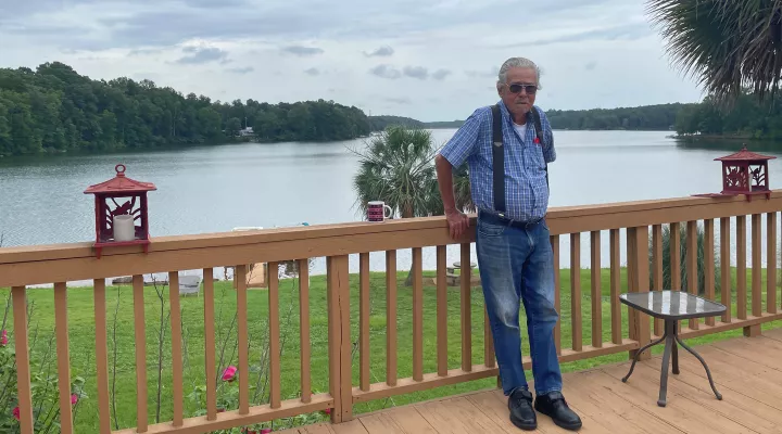  John Harrell says he wants to help military veterans who've seen and been through terrible things. One vet was so helped by a single day of fishing that he offered to do some yard work at Harrell's home off Lake Blalock in Chesnee. Harrell, for the record, is fine with that.