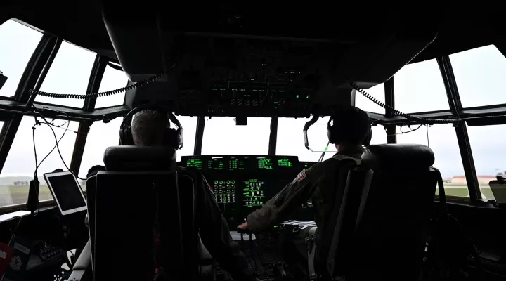  The Hurricane Hunters crew use "dropsondes" to collect data they send back to the National Hurricane Center and National Weather Service.