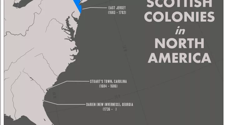  Scottish colonies in North America