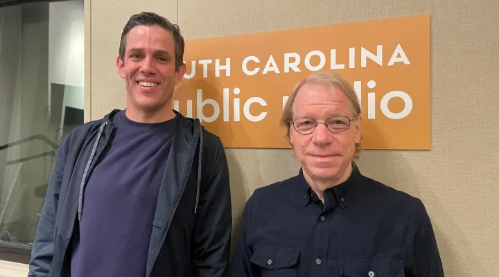  Greg Stuart (left) and Michael Pisaro-Liu (right)