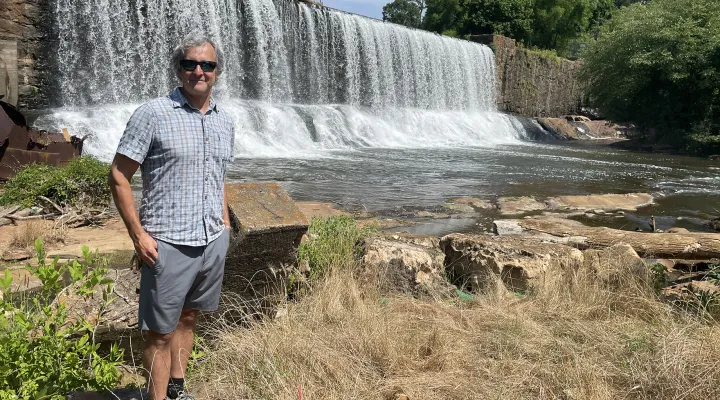Kelly Lowry, president of the Lake Conestee Dam Restoration Project, picked up a decades-long fight to get the potentially dangerous dam addressed.