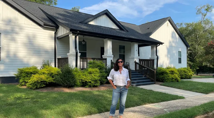 Rachel Chwaszczewski and her husband, David, own properties in Rock Hill — like this one just off Dave Lyle Boulevard — that are part of the city's Rapid Rehousing Program.