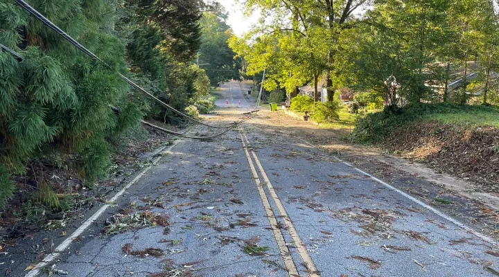 At its worst, power outage in the Upstate was almost total following Tropical Storm Helene. For most of the region, power is back for 90 or more percent. But some counties, like Edgefield, are having to essentially rebuild their power networks.