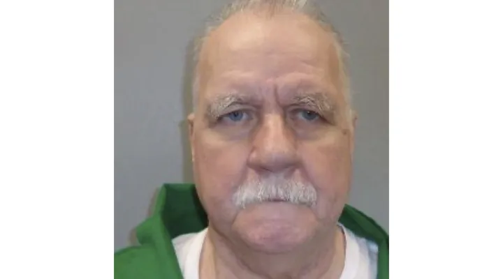 This undated image provided by shows Brad Sigmon, convicted of beating to death his estranged girlfriend’s parents in Greenville County in 2001. (South Carolina Department of Corrections via AP)