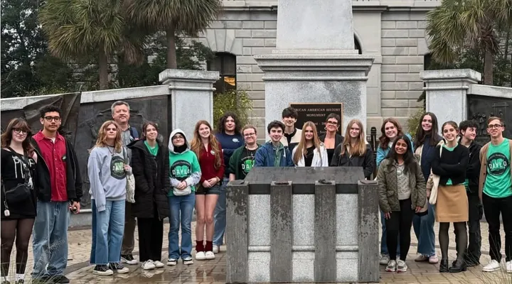Students representing DAYLO — Diversity Awareness Youth Literacy Organization — recently visited the South Carolina Statehouse to make their case to lawmakers that access to books is better than trying to shield kids from what's written. Their visit came a week after the state Board of Education pulled four titles from school library shelves.