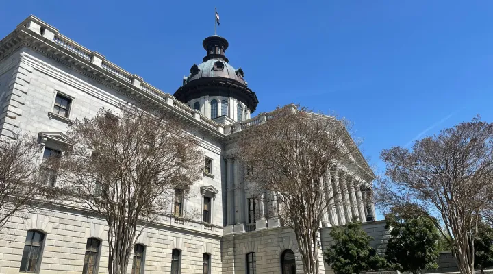 The S.C. Statehouse in Columbia, South Carolina, on Wednesday, March 19, 2025.