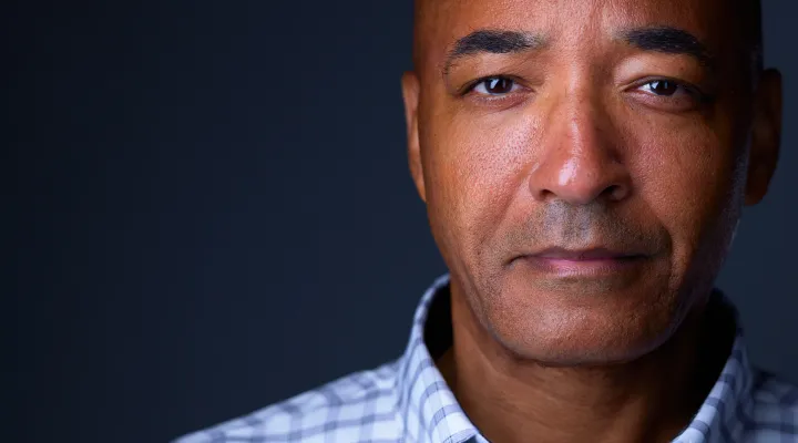 Michael Woodland, owner of ESNTL Headshots in Columbia, S.C.