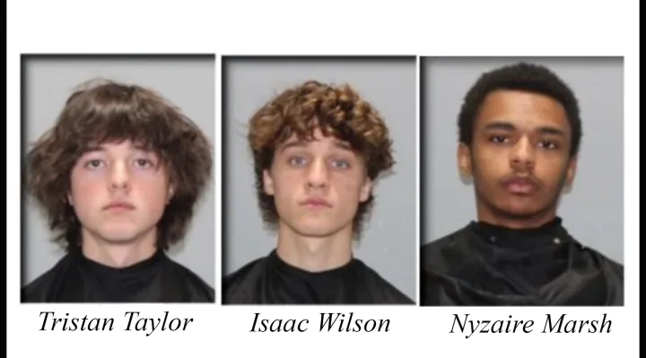 THree men were charged in connection with starting the Table Rock Mountain fire. A fourth suspect, a juvenile, was charged, but not booked.