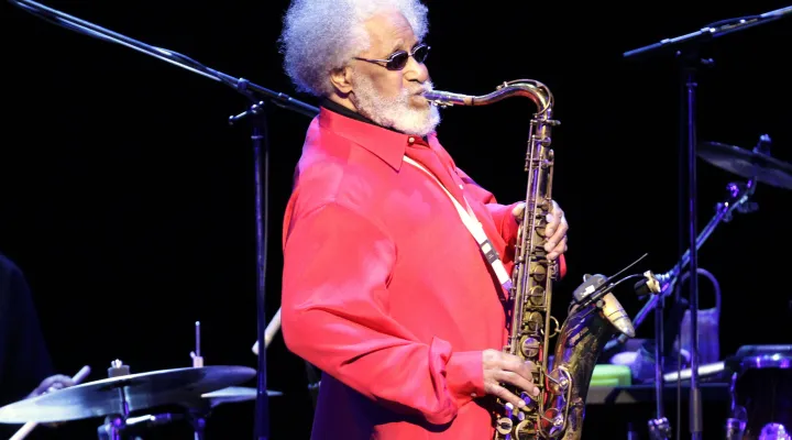 FILE - In this Oct. 4, 2010 photo, jazz great Sonny Rollins performs during a concert in Tokyo. Rollins was a triple winner Wednesday, June 20, 2012 at the annual Jazz Awards, garnering musician of the year honors for the second straight year. (AP Photo/Junji Kurokawa, File)