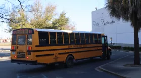 photo of school bus at SCETV